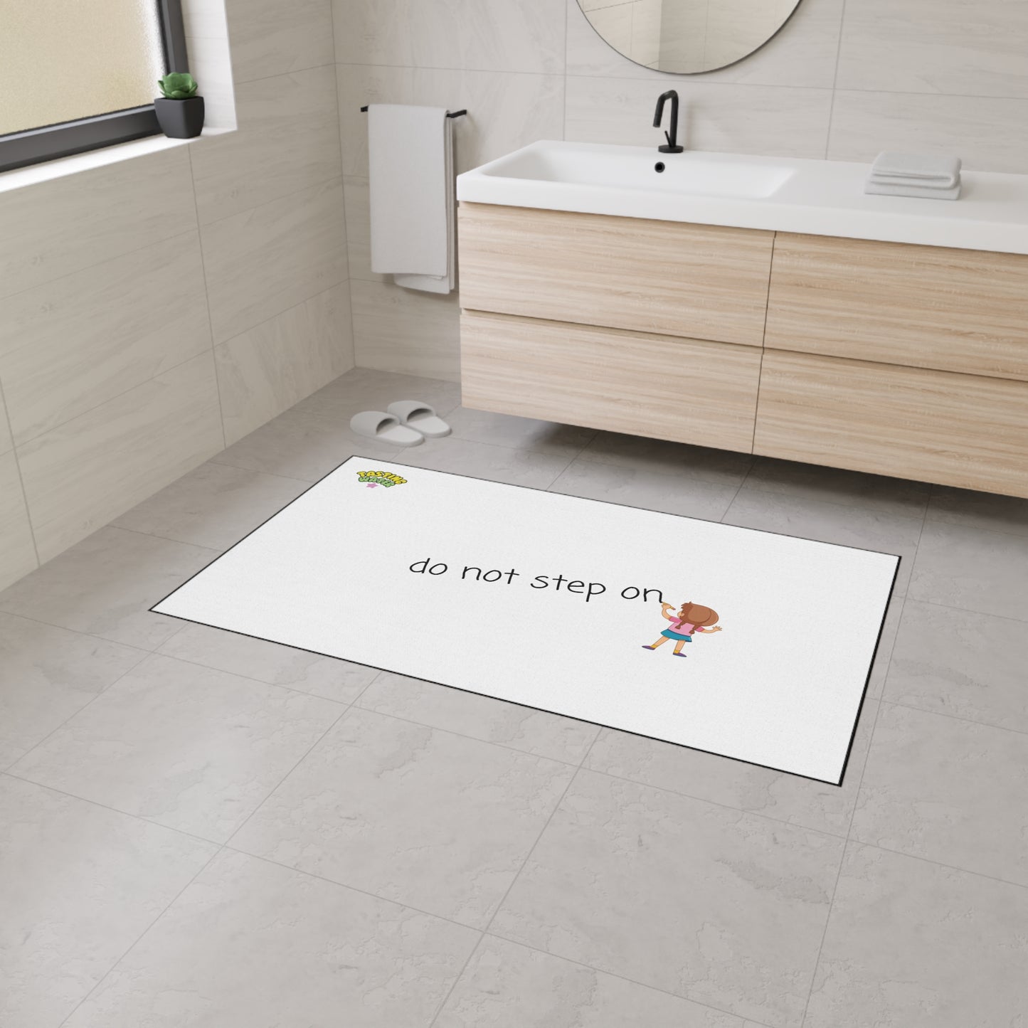 TastingWater "do not step on" Floor Mat