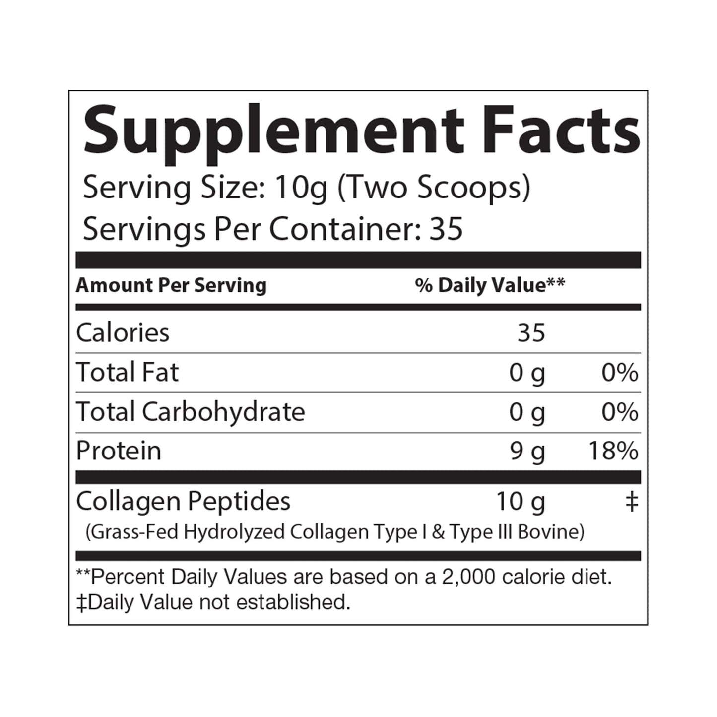 Forever Young - Grass-Fed Collagen Peptides Type I & III