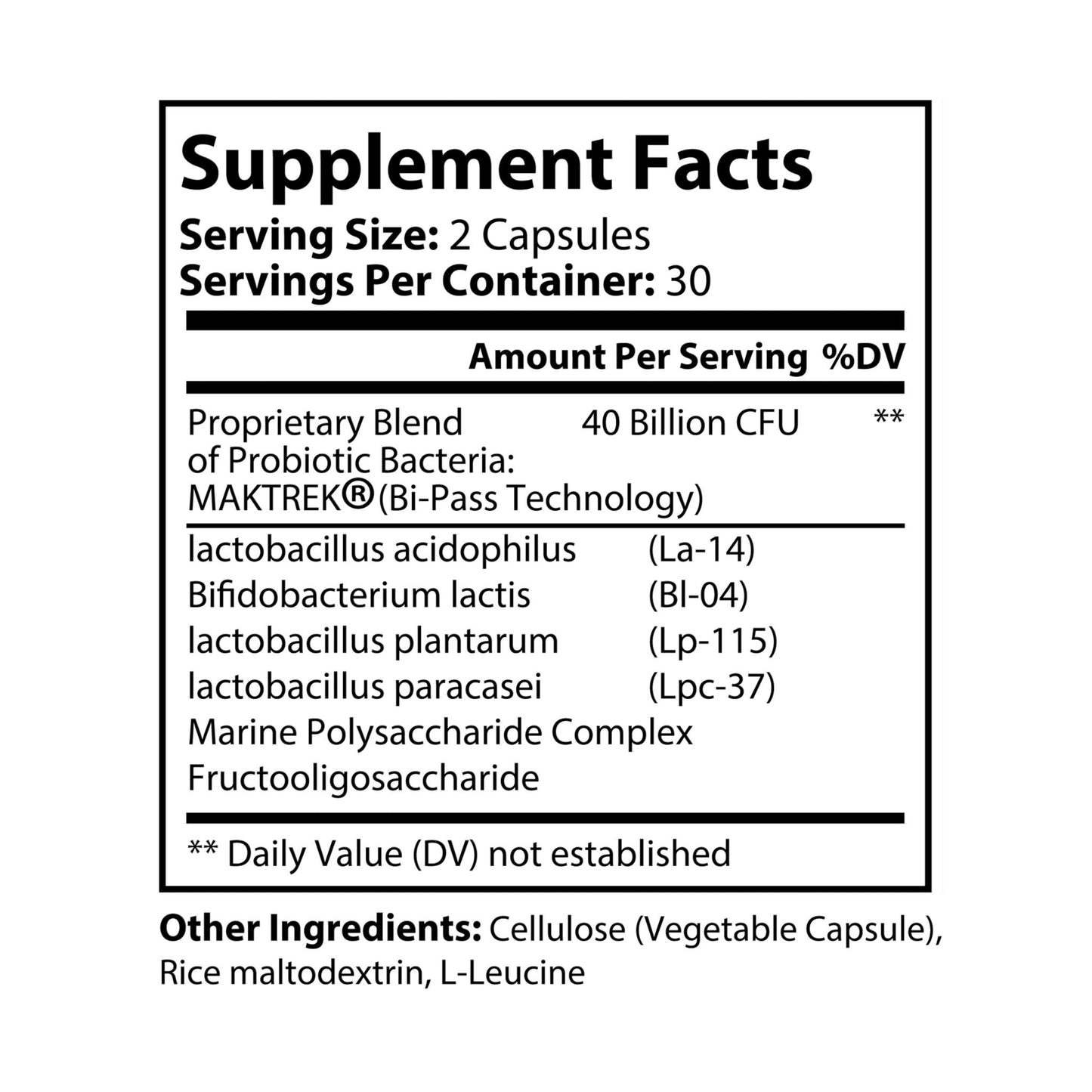 Belly BFF's - Probiotics Supplement