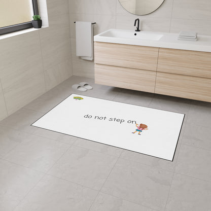 TastingWater "do not step on" Floor Mat