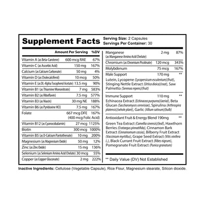Mega Man Multi - Multivitamin for Men